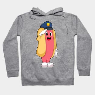 Hotdog Cop Police hat Police Hoodie